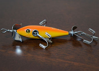 Heddon Dowagiac Minnow No.100 High Forehead Rare1@wh