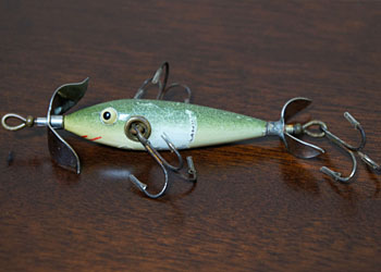 Heddon Dowagiac Minnow No.100 High Forehead2@wh