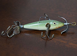 Heddon Dowagiac Minnow No.100 High Forehead1@wh