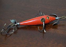 Heddon Dowagiac Minnow No.100 High Forehead Rare1@wh