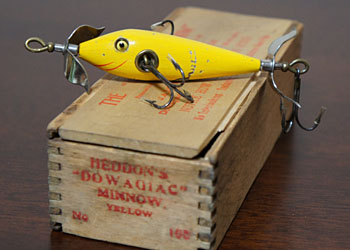 Heddon Dowagiac Minnow No.100 High Forehead Rare1@wh