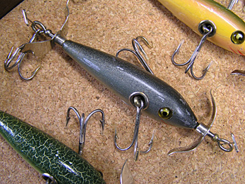 Heddon Dowagiac Minnow No.100 b wh hWbN~m[No.100-1