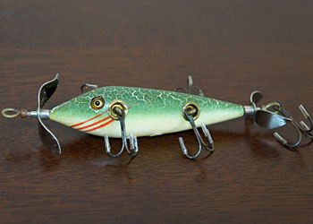 Heddon Dowagiac Minnow No.150 High Forehead bwh hWbN~m[No.150nCtH[wbh1905-1