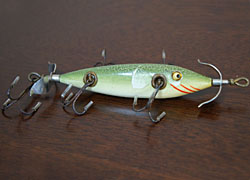 Heddon Dowagiac Minnow No.150 High Forehead bwh hWbN~m[No.150nCtH[wbh1904-2